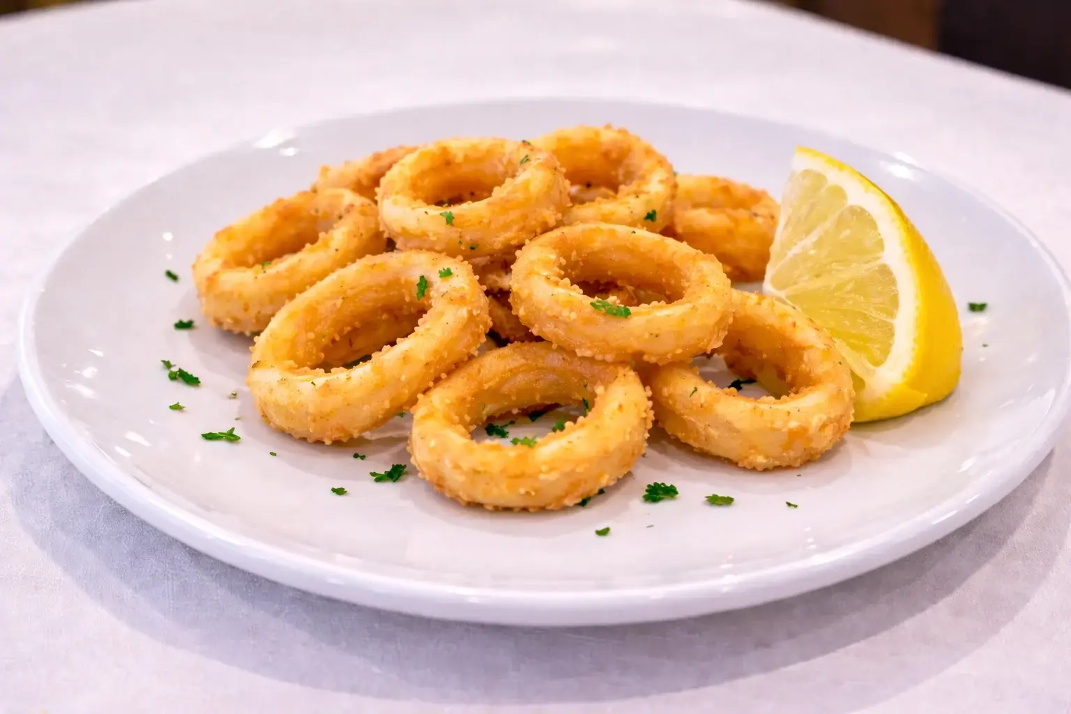 calamares con limon