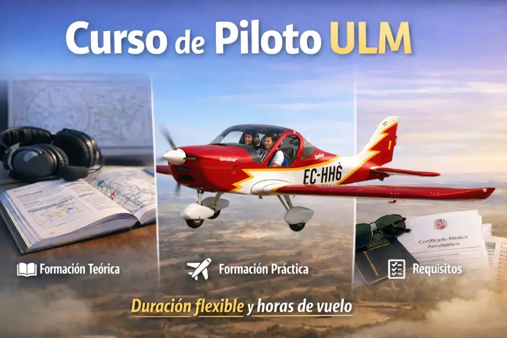 curso de piloto de ulm